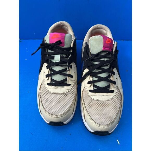 Nike Air Max Women’s Excee Sneakers CD5432-200 Shoes Tan Blue Black Size US 9.5 - Picture 1 of 6